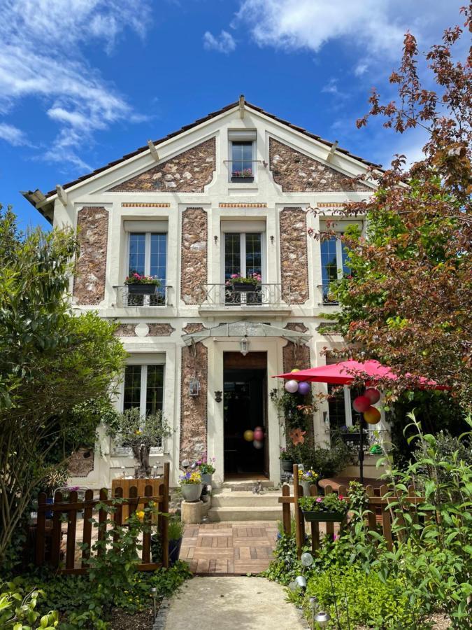 Appartement Petit Studio De La Maison Du Bonheur - Rez De Jardin à Villiers-sur-Marne Extérieur photo