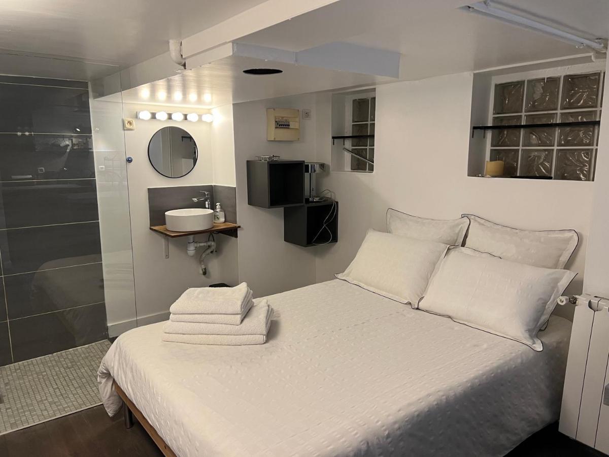 Appartement Petit Studio De La Maison Du Bonheur - Rez De Jardin à Villiers-sur-Marne Extérieur photo
