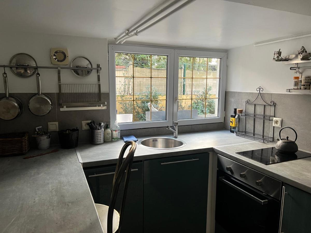 Appartement Petit Studio De La Maison Du Bonheur - Rez De Jardin à Villiers-sur-Marne Extérieur photo