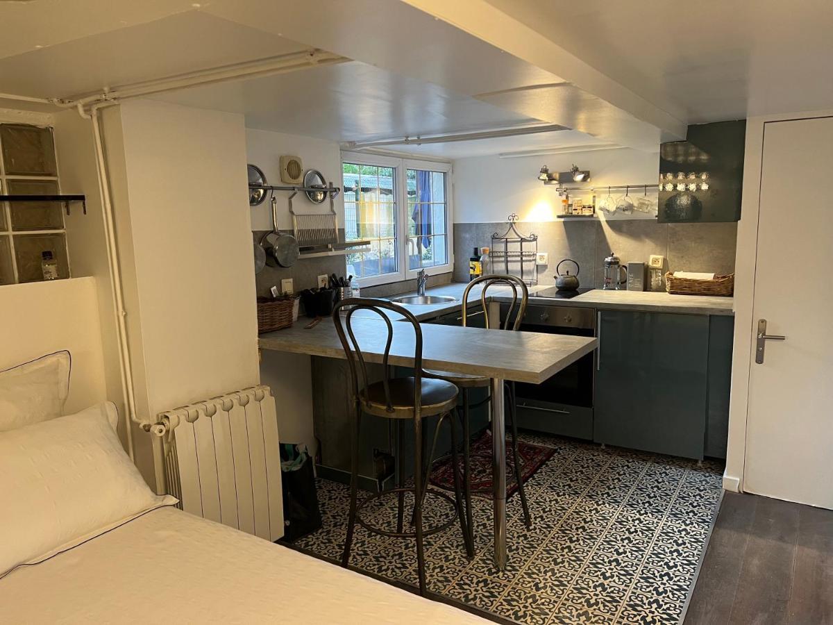 Appartement Petit Studio De La Maison Du Bonheur - Rez De Jardin à Villiers-sur-Marne Extérieur photo